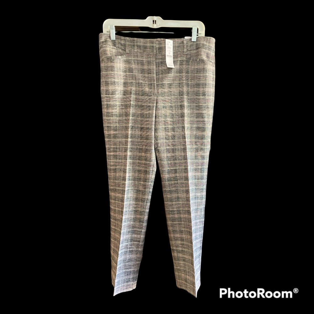 Plaid ankle slim size 8 regular